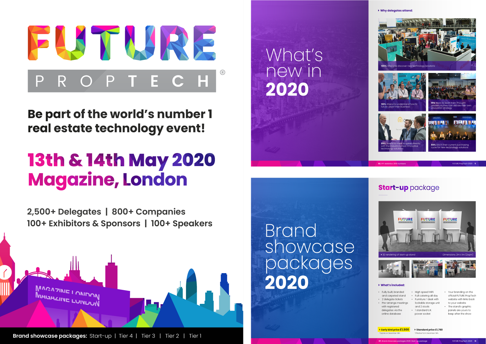 Future Proptech Brochure design layout